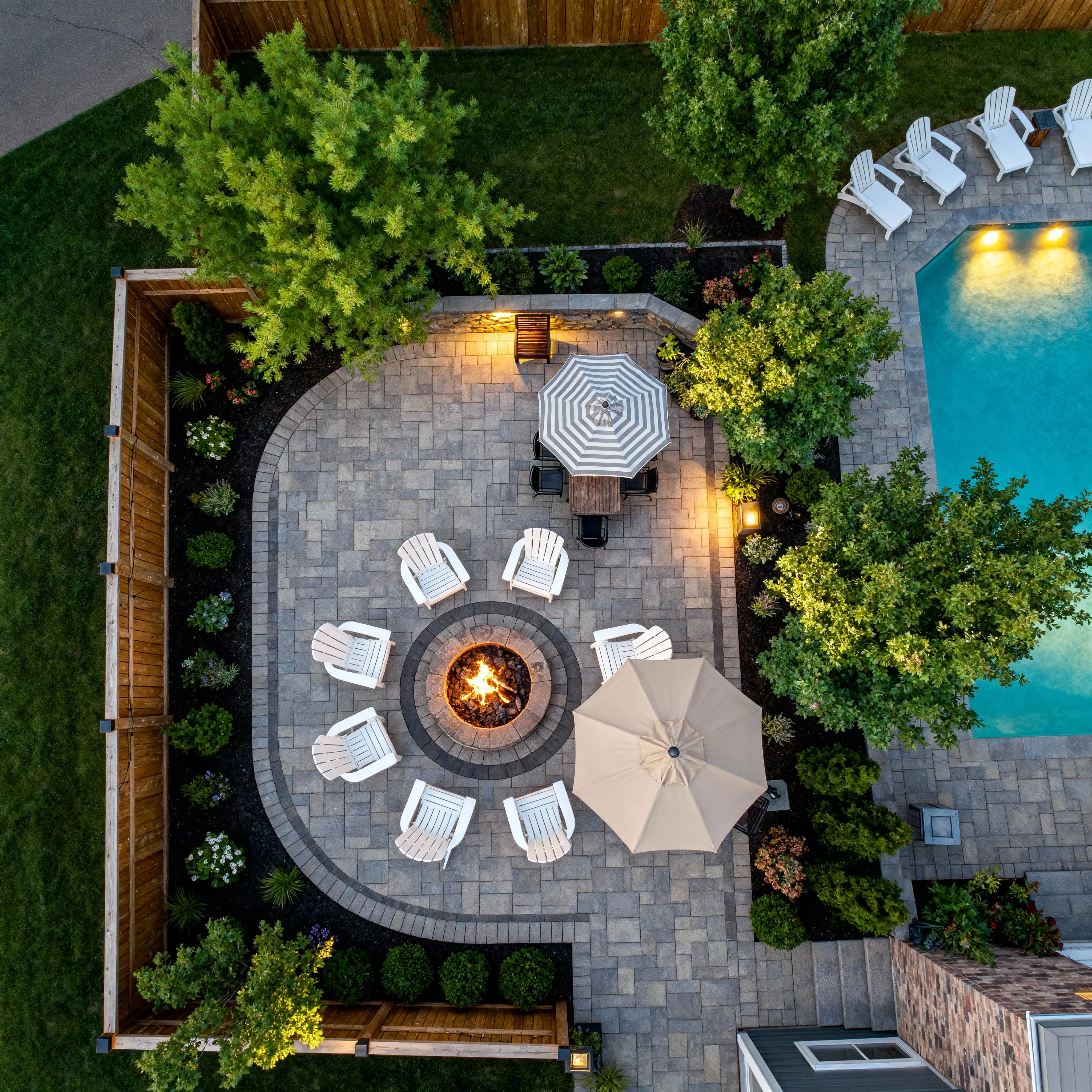 Hardscape design in Sango, TN
