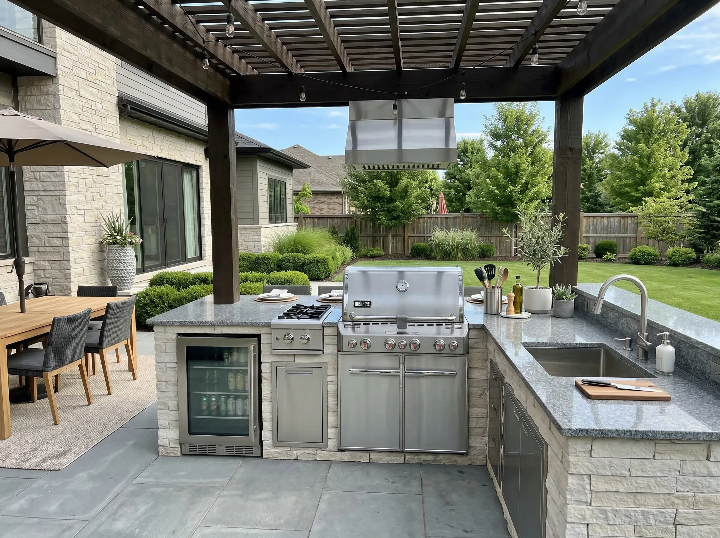 Custom outdoor kitchens in Tennessee