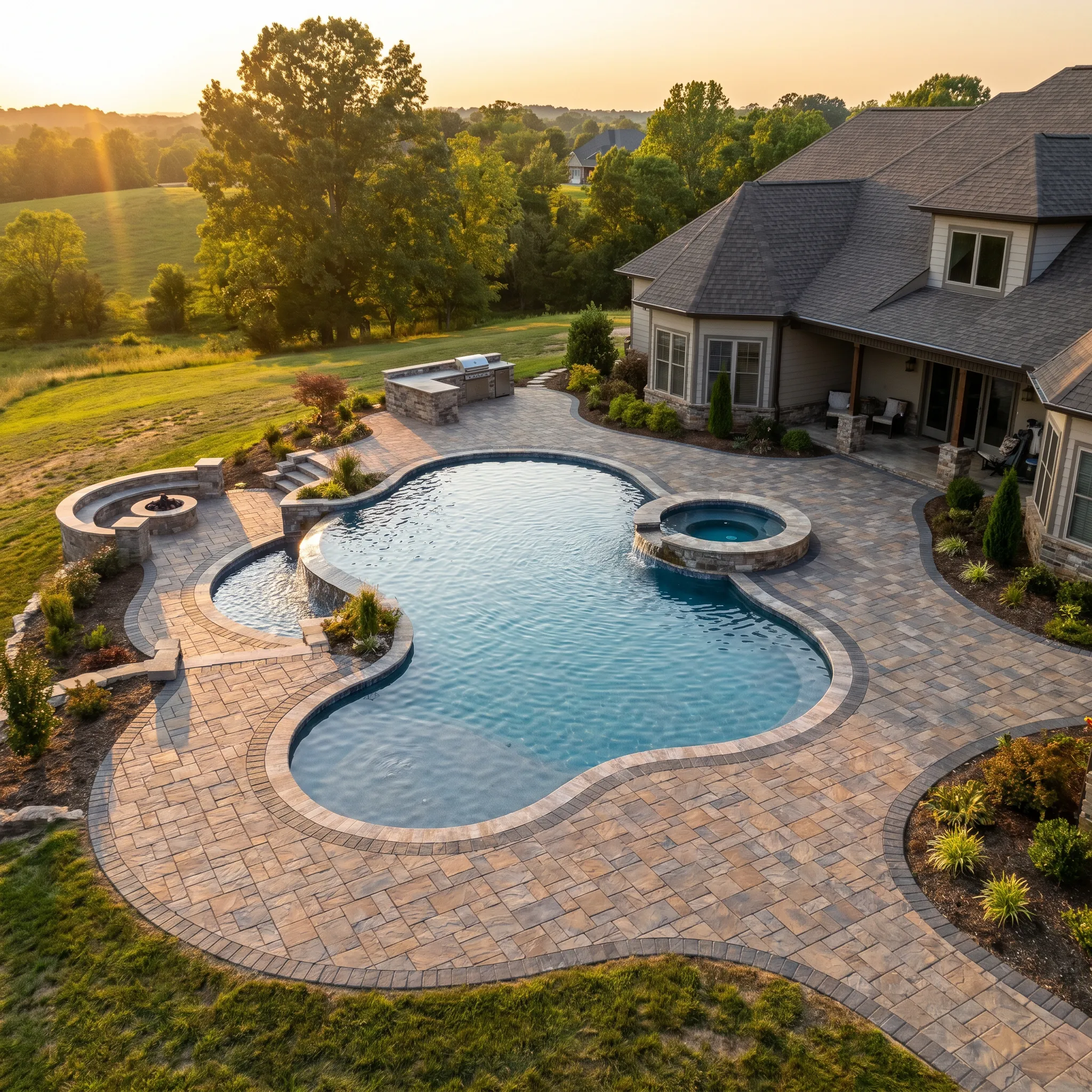 Landscape hardscape ideas in Woodlawn, TN